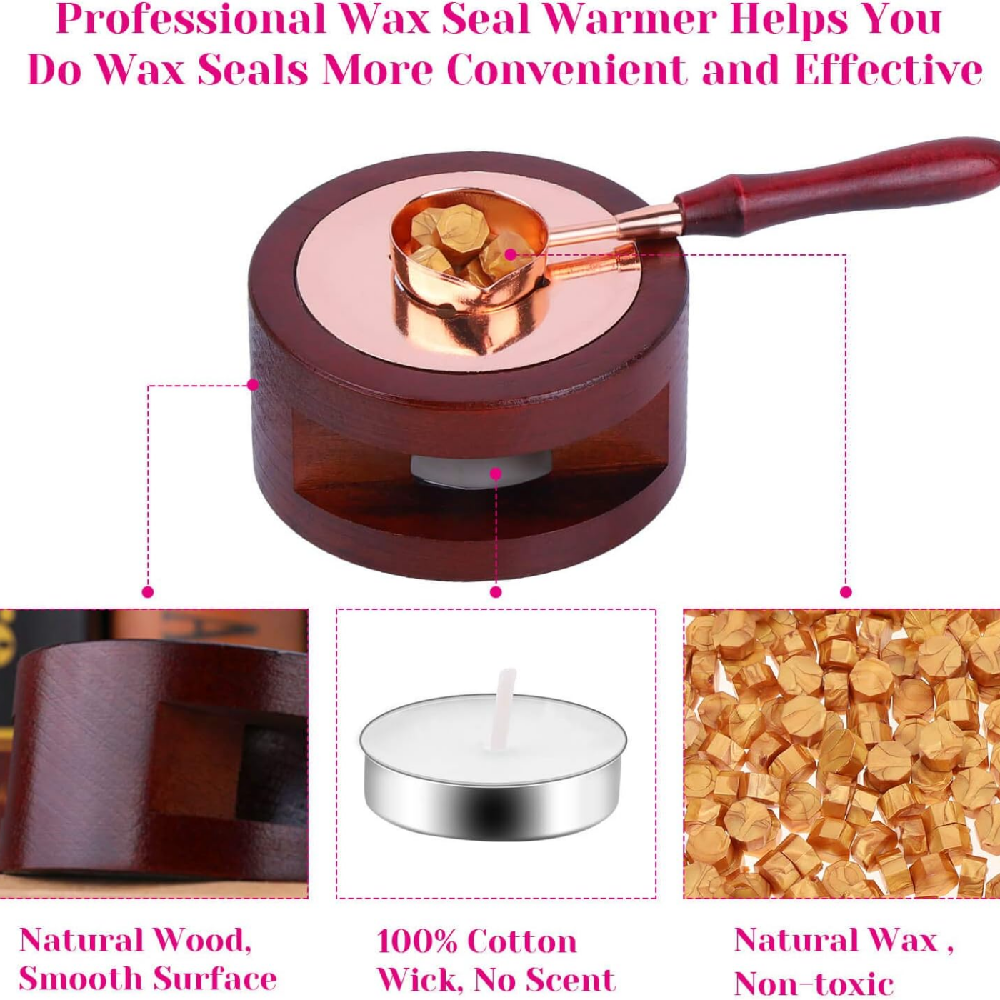Wax Seal Set Includes 200 Gold - Wax Seal Stamp Set recensie en prijs