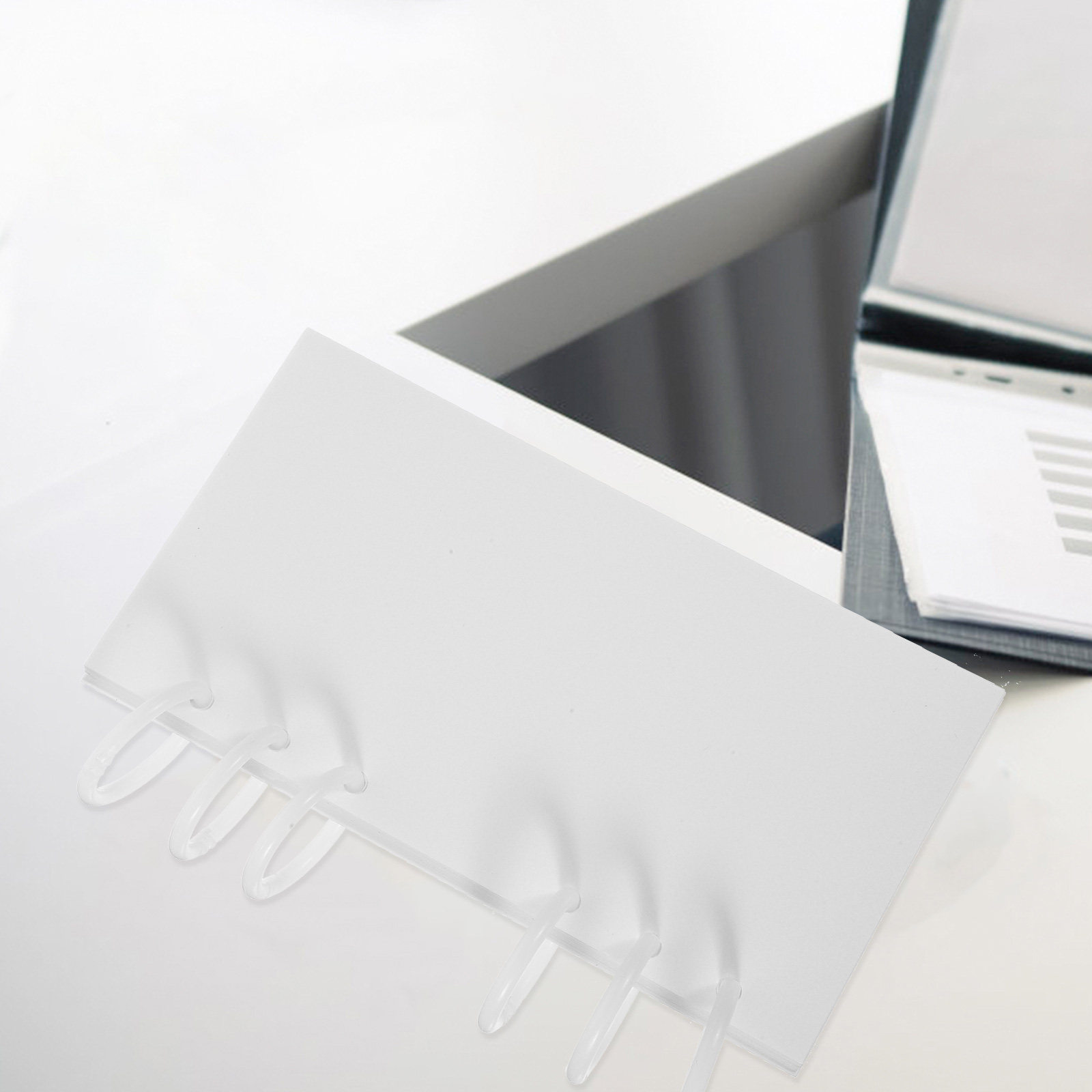 4 Boxes Plastic Binder Rings P - Card Index Box recensie en prijs