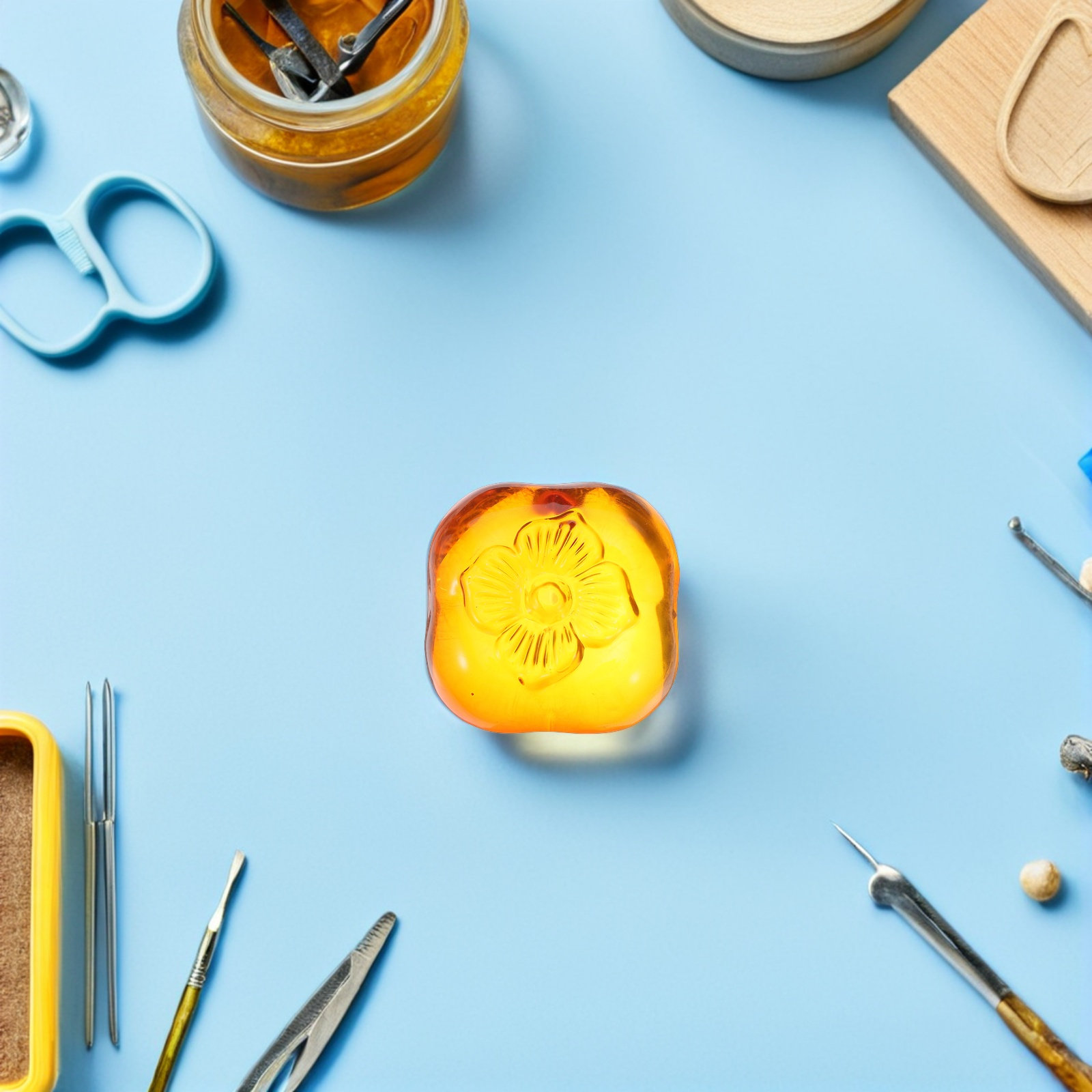Realistic Glass Persimmon Pape - Book Weight Glass recensie en prijs