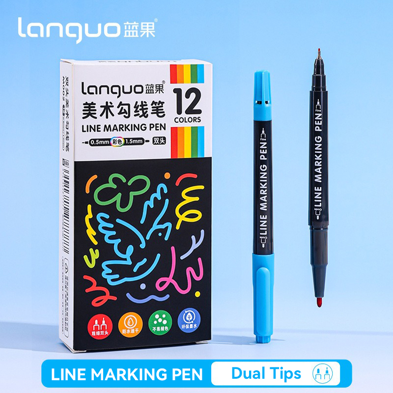 LANGUO Colorful Line Drawing P - Correction Pen Fine recensie en prijs