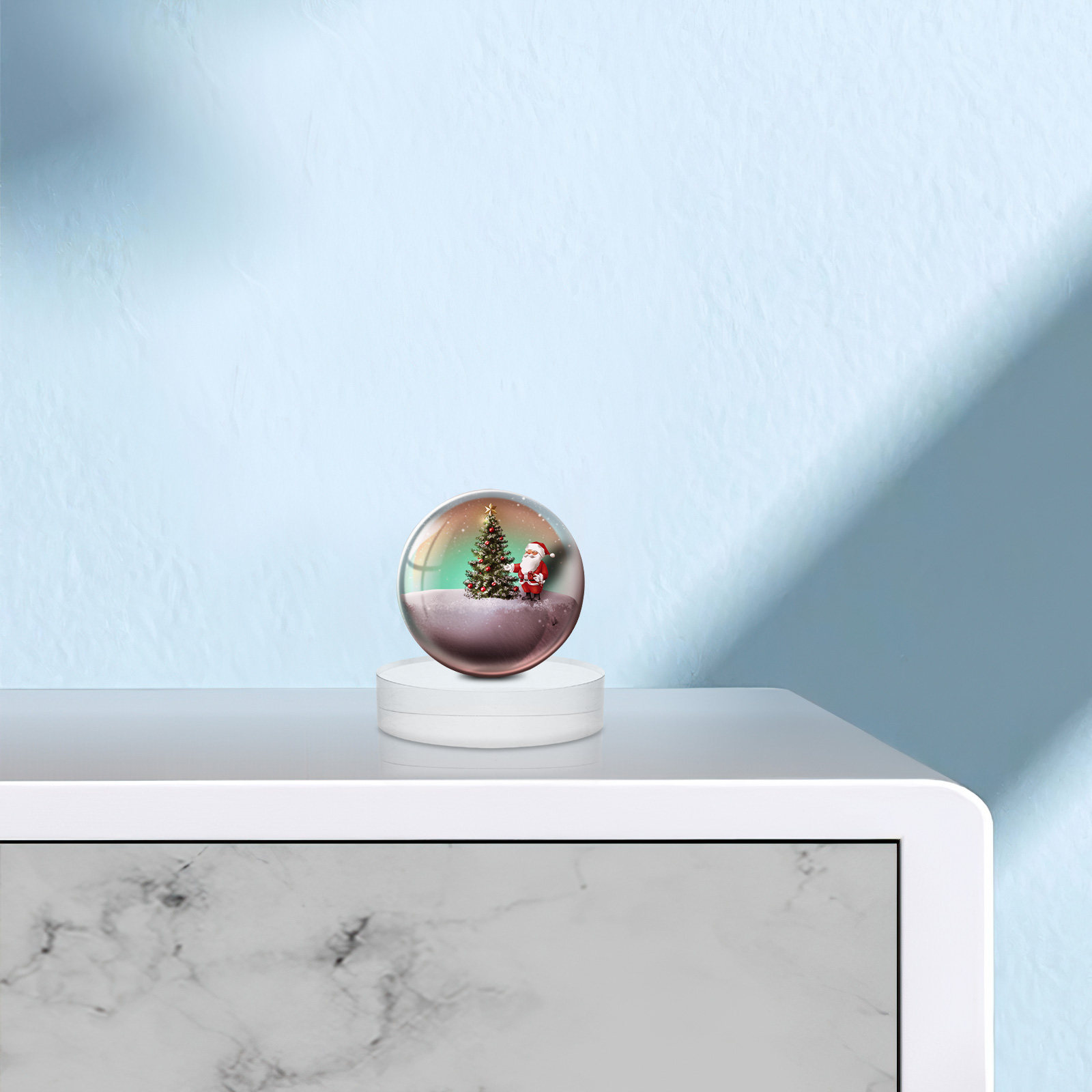 Crystal Clear Round Glass Pape - Paper Weight Crystal recensie en prijs