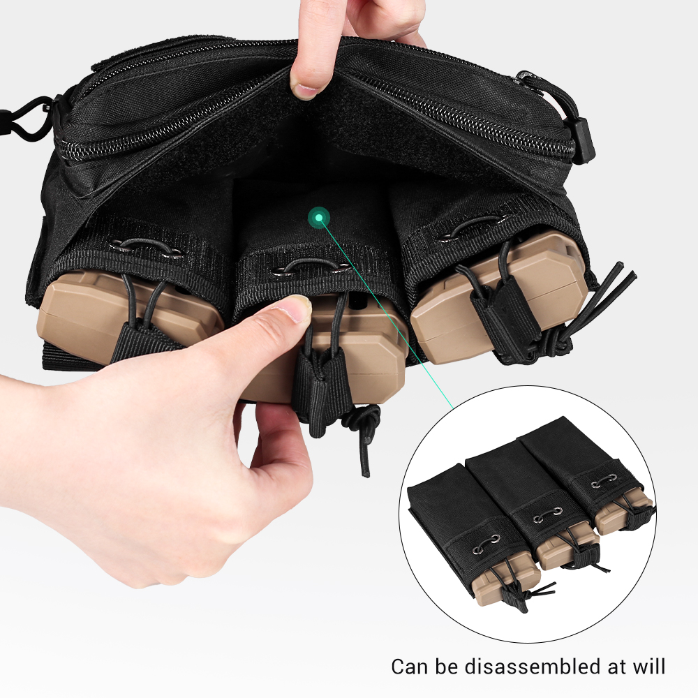 Molle Magazine Pouch Triple Ma - Magazine Holder Rack recensie en prijs