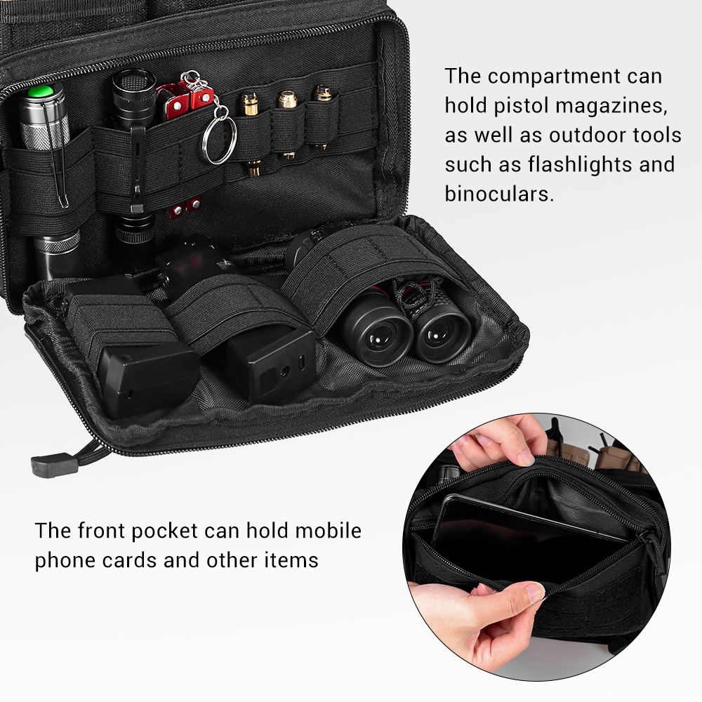 Molle Magazine Pouch Triple Ma - Magazine Holder Rack recensie en prijs