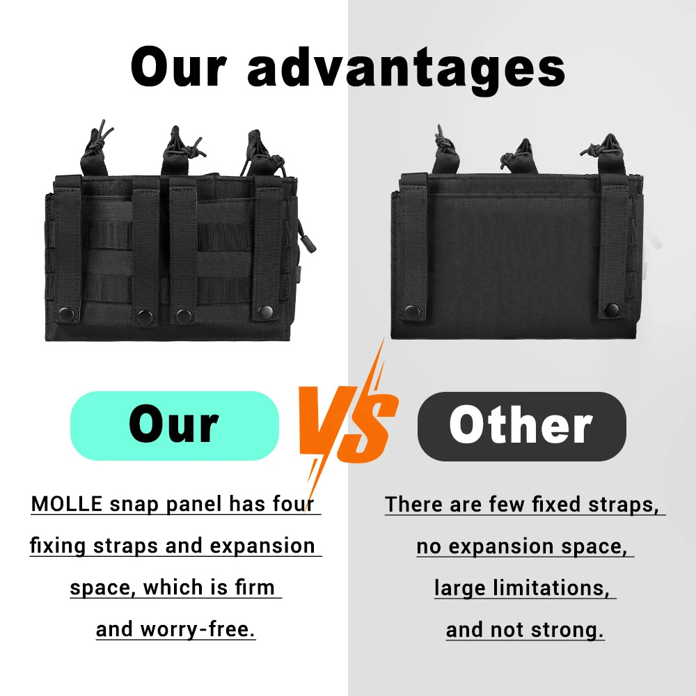 Molle Magazine Pouch Triple Ma - Magazine Holder Rack recensie en prijs