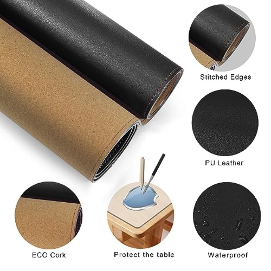 63x31.5 Leather Desk Mat XXL L - Leather Desk Pad recensie en prijs