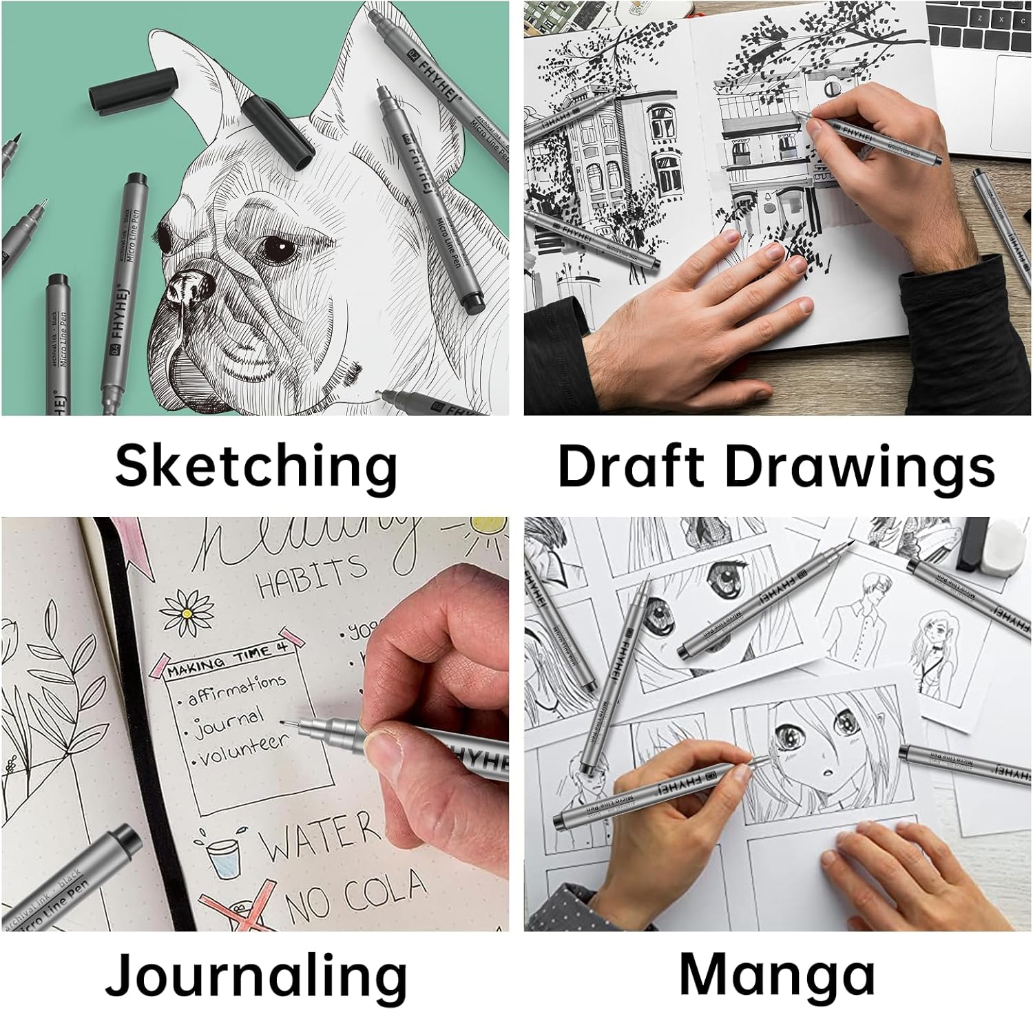 Micro Fineliner Drawing Art Pe - Archive Box Set recensie en prijs