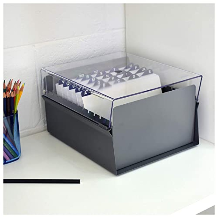 5 X 8 Card File Holder Organiz - Card Index Box recensie en prijs