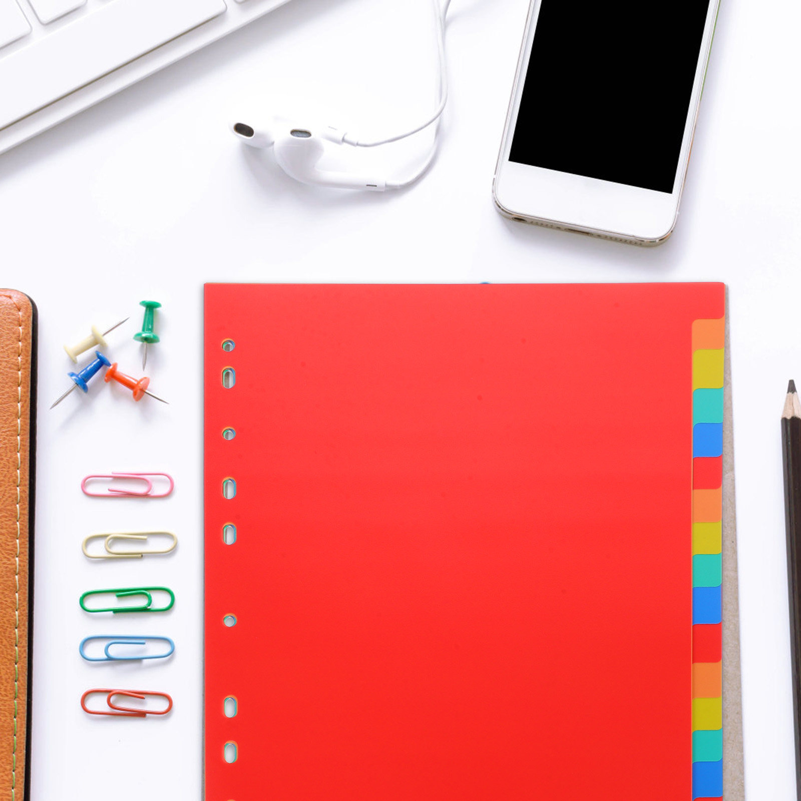 1Set Plastic Binder Dividers A - Tab Divider A4 recensie en prijs