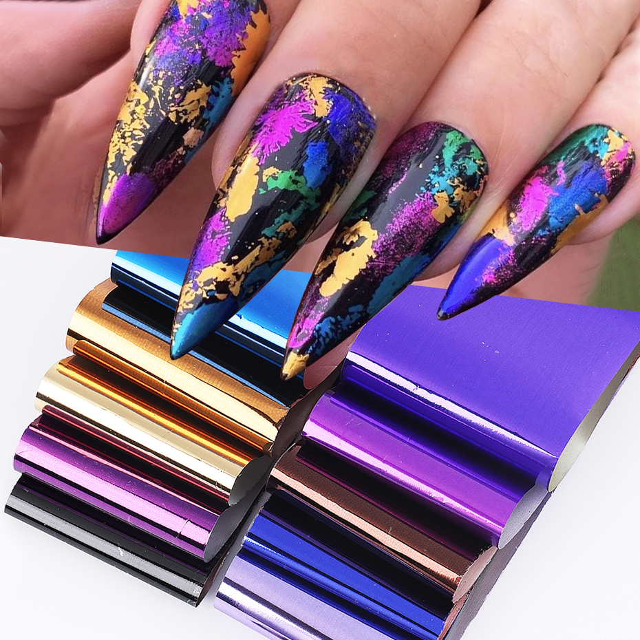 10pcs Metallic Nail Transfer F - Gel Refill Pack recensie en prijs