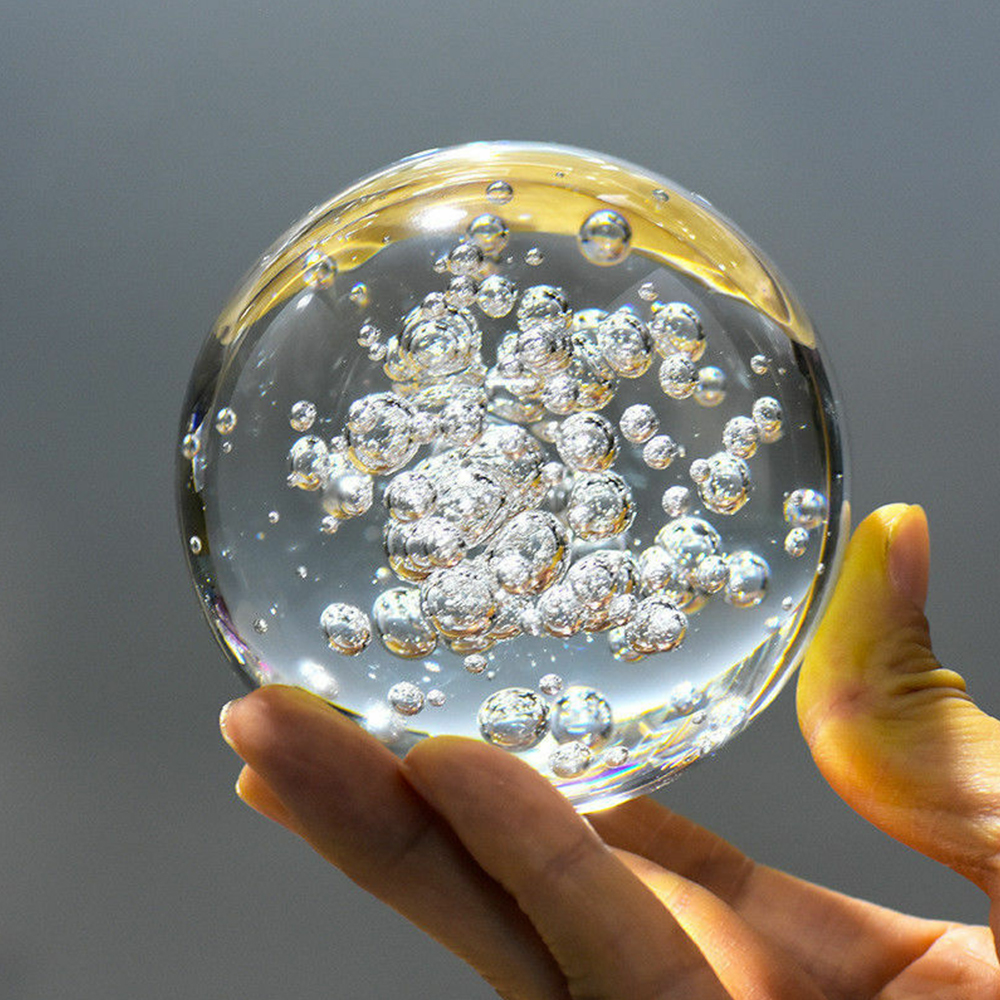 40/60/80MM Clear Bubble Crysta - Paper Weight Crystal recensie en prijs