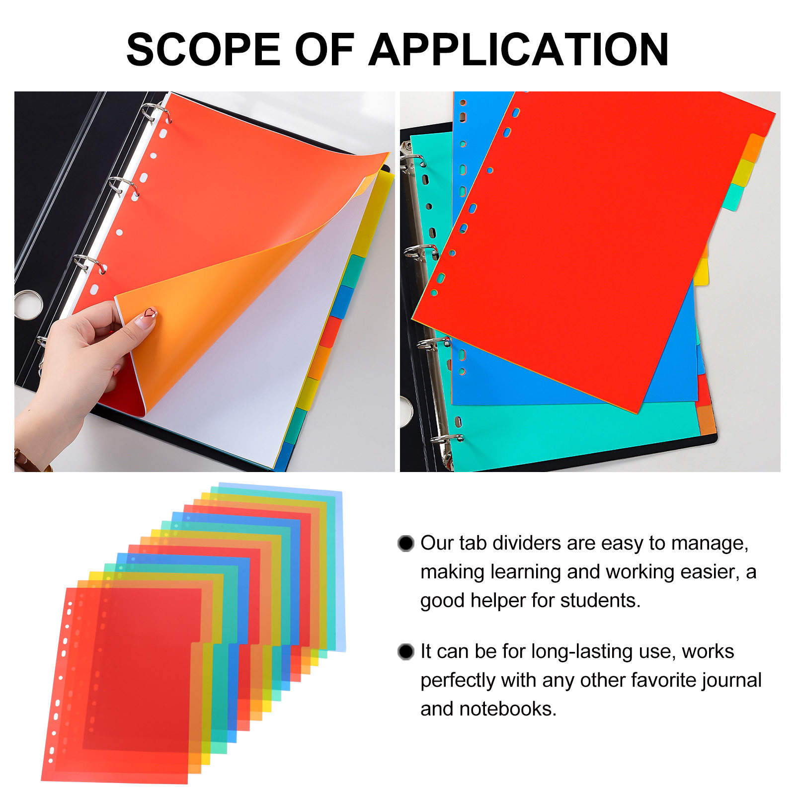 1Set Index Binder Dividers A4  - Tab Divider A4 recensie en prijs