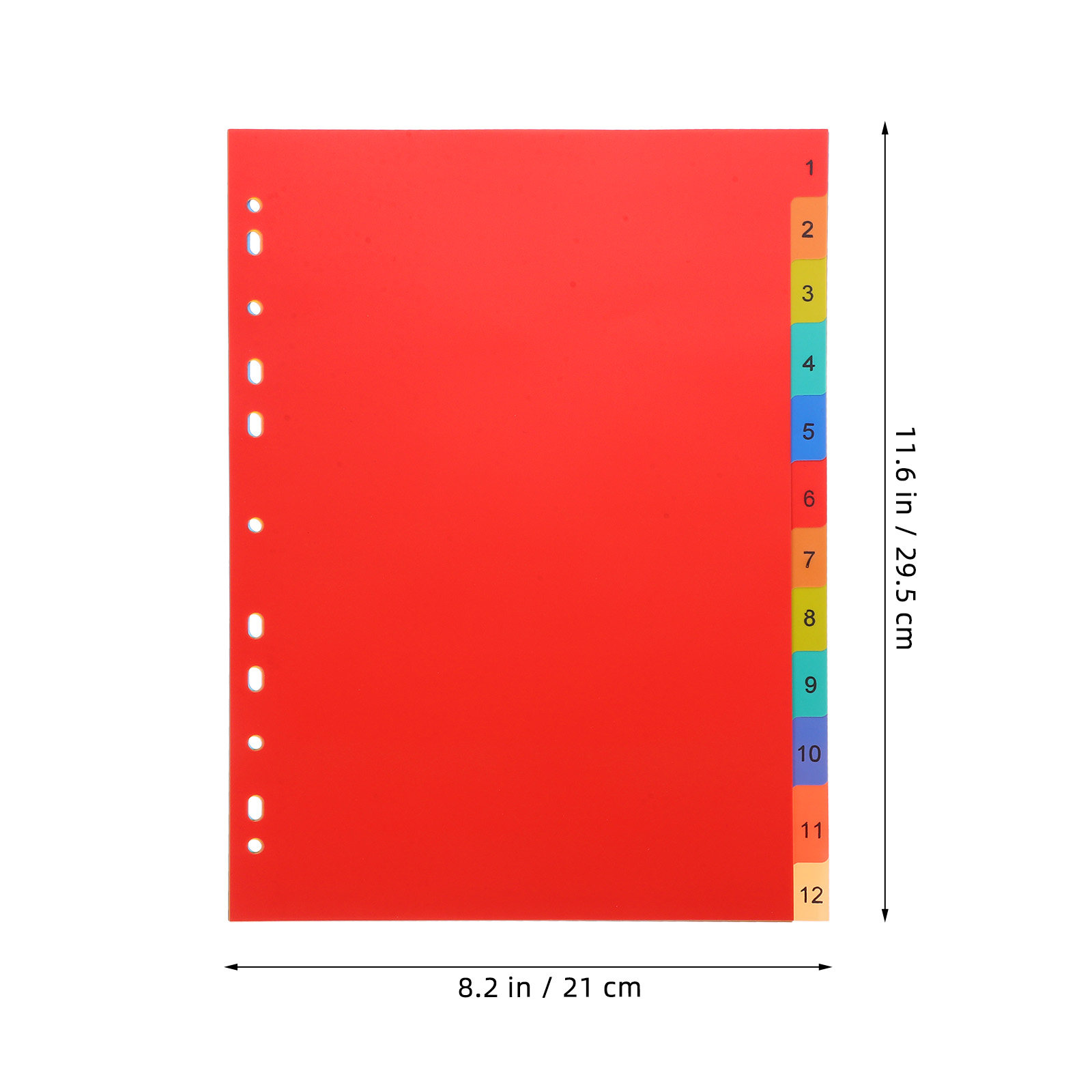 Plastic Binder Dividers A4 Loo - Tab Divider A4 recensie en prijs
