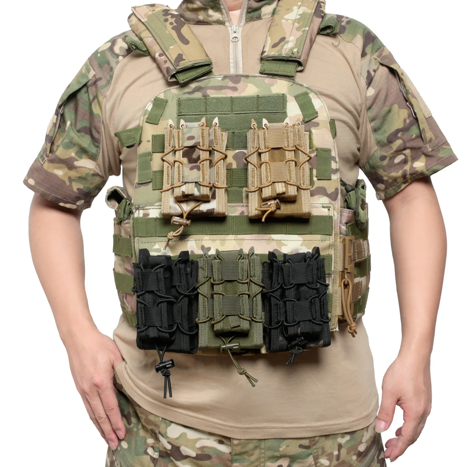 5.56 9mm Molle Magazine Pouch  - Magazine Holder Rack recensie en prijs