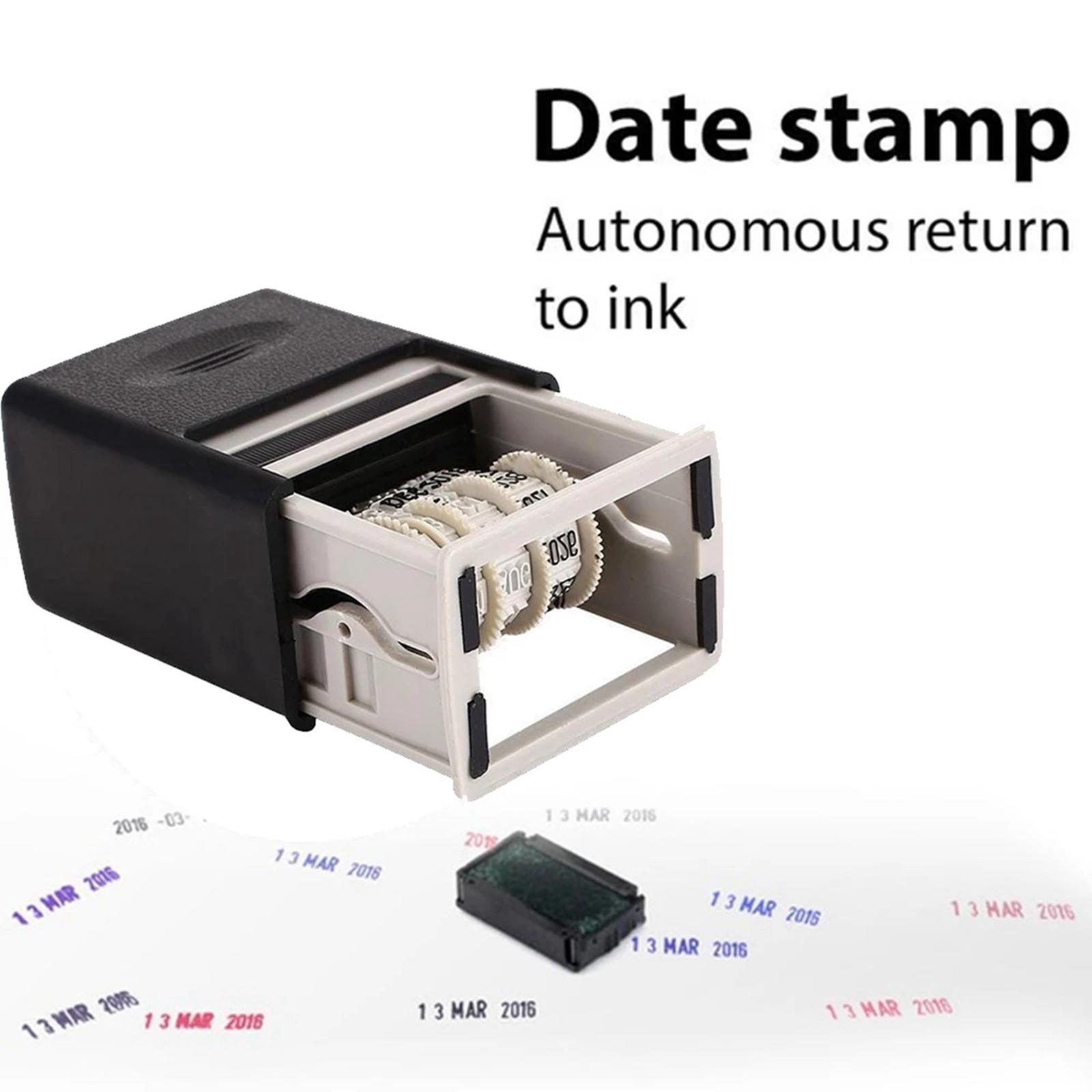 Adjustable Date Stamp Self Ink - Rubber Date Stamp recensie en prijs