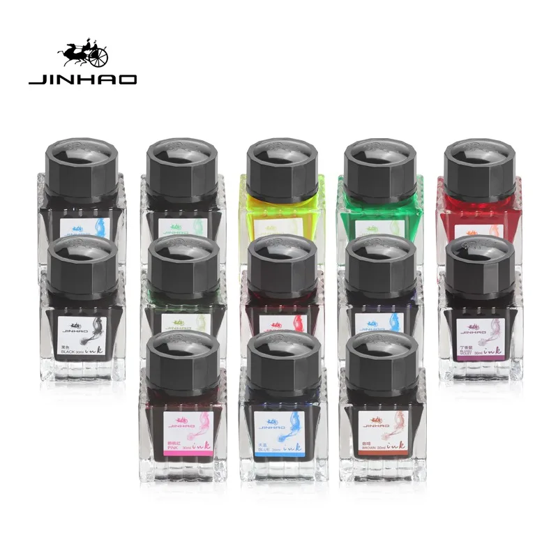 JINHAO 50/30ml Muilt Color Sig - Fountain Pen Bottled Ink recensie en prijs