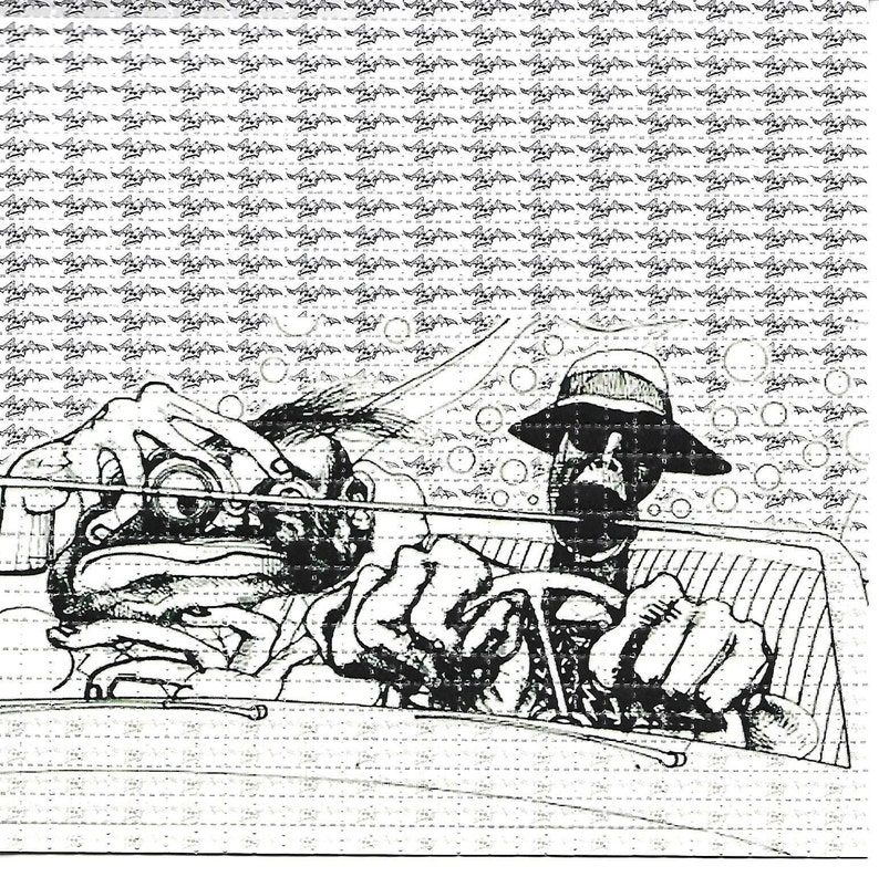 Hunter In Vegas Psychedelic LS - Ink Blotter Paper recensie en prijs