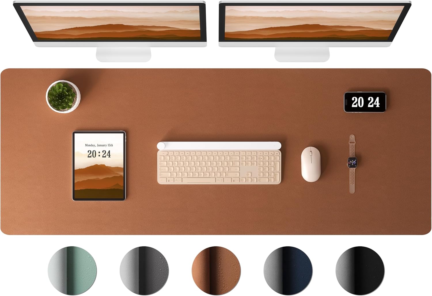 Large Leather Desk Pad Protect - Leather Desk Pad recensie en prijs