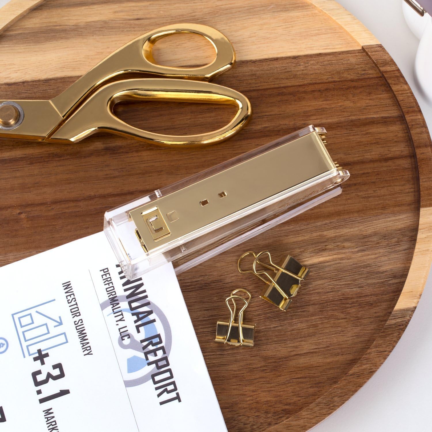 Clear Acrylic Gold Stapler, 20 - Stapler Half Strip recensie en prijs