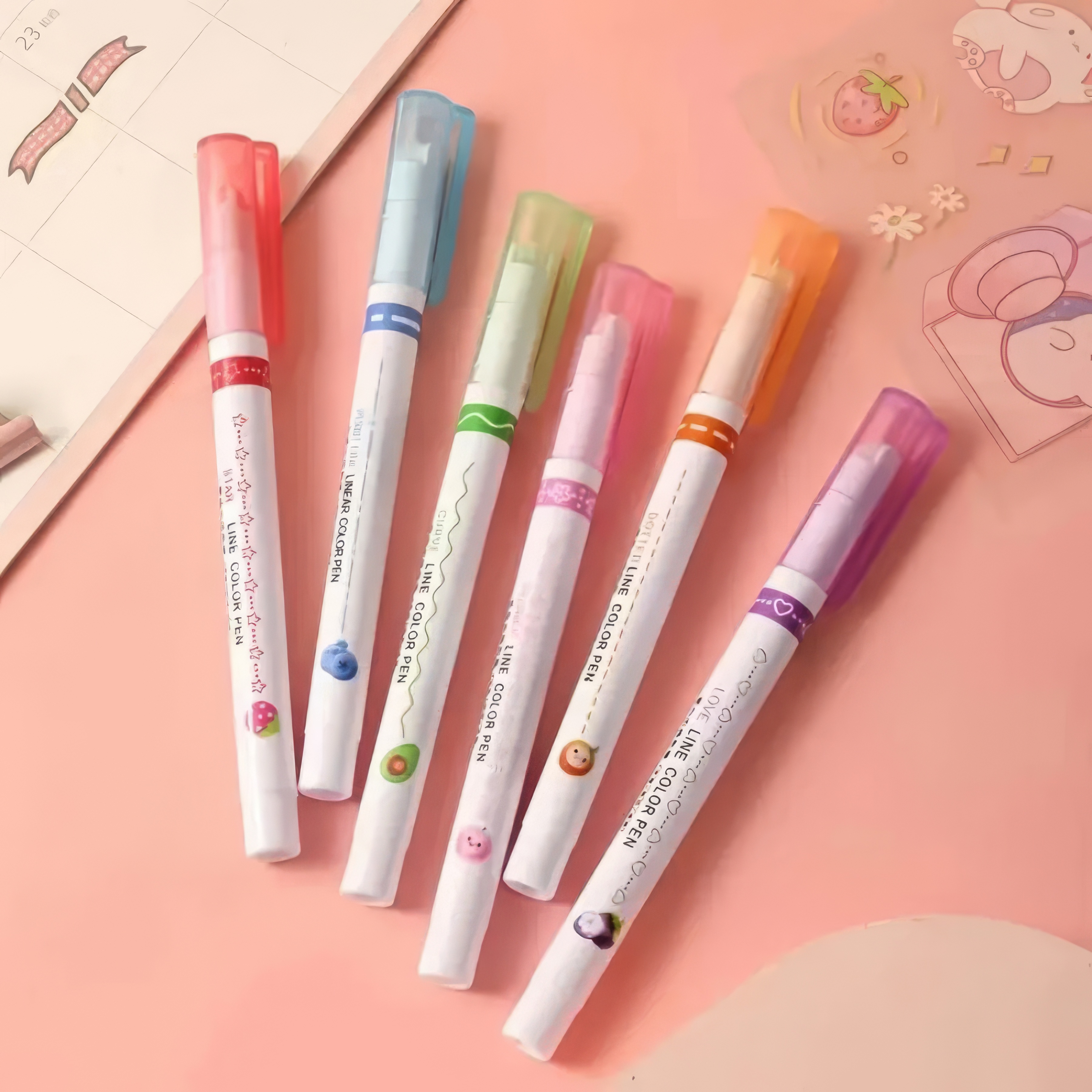 Professional 6-Colors Art Outl - Correction Pen Fine recensie en prijs