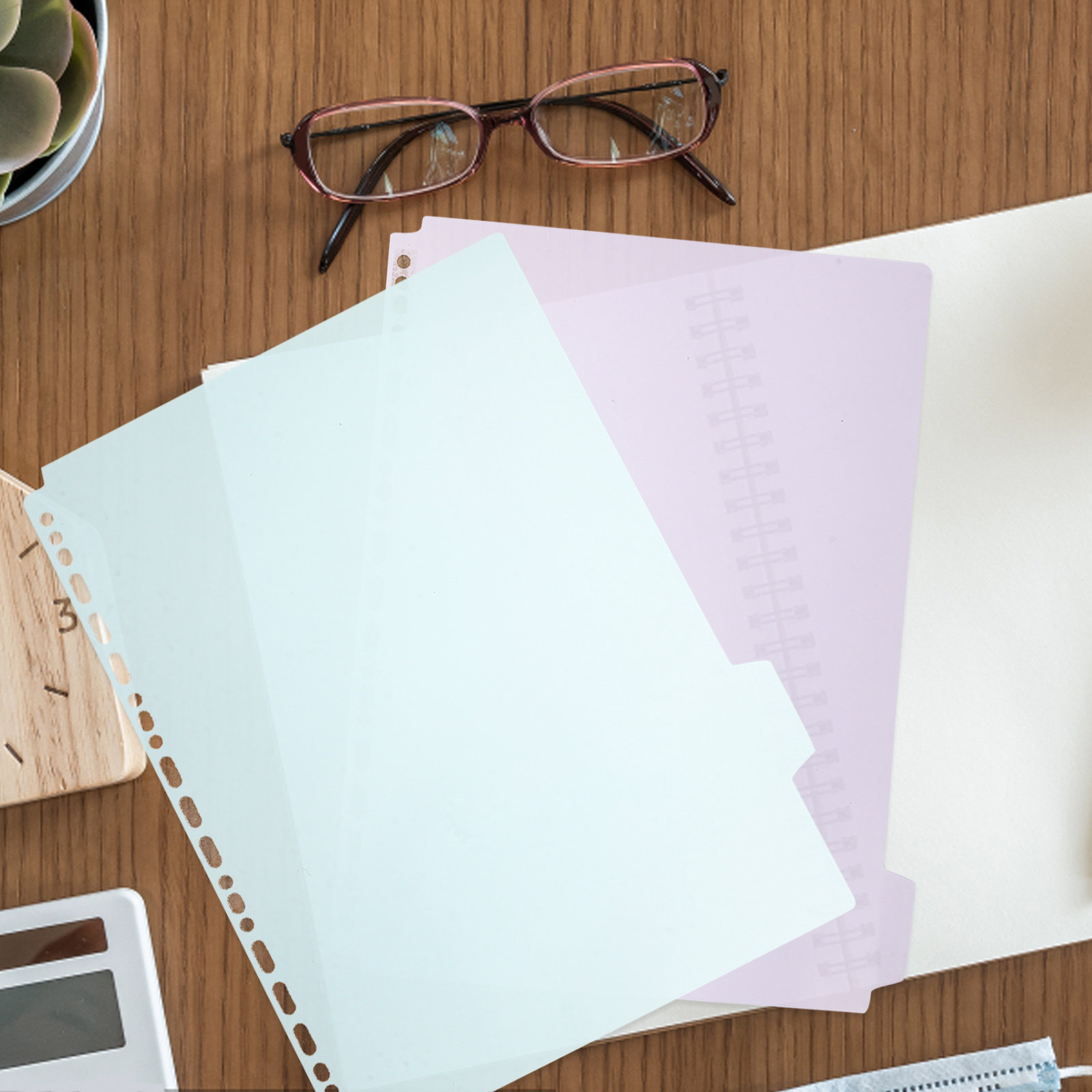 6Pcs A4 Ring Binder Index Divi - Tab Divider A4 recensie en prijs