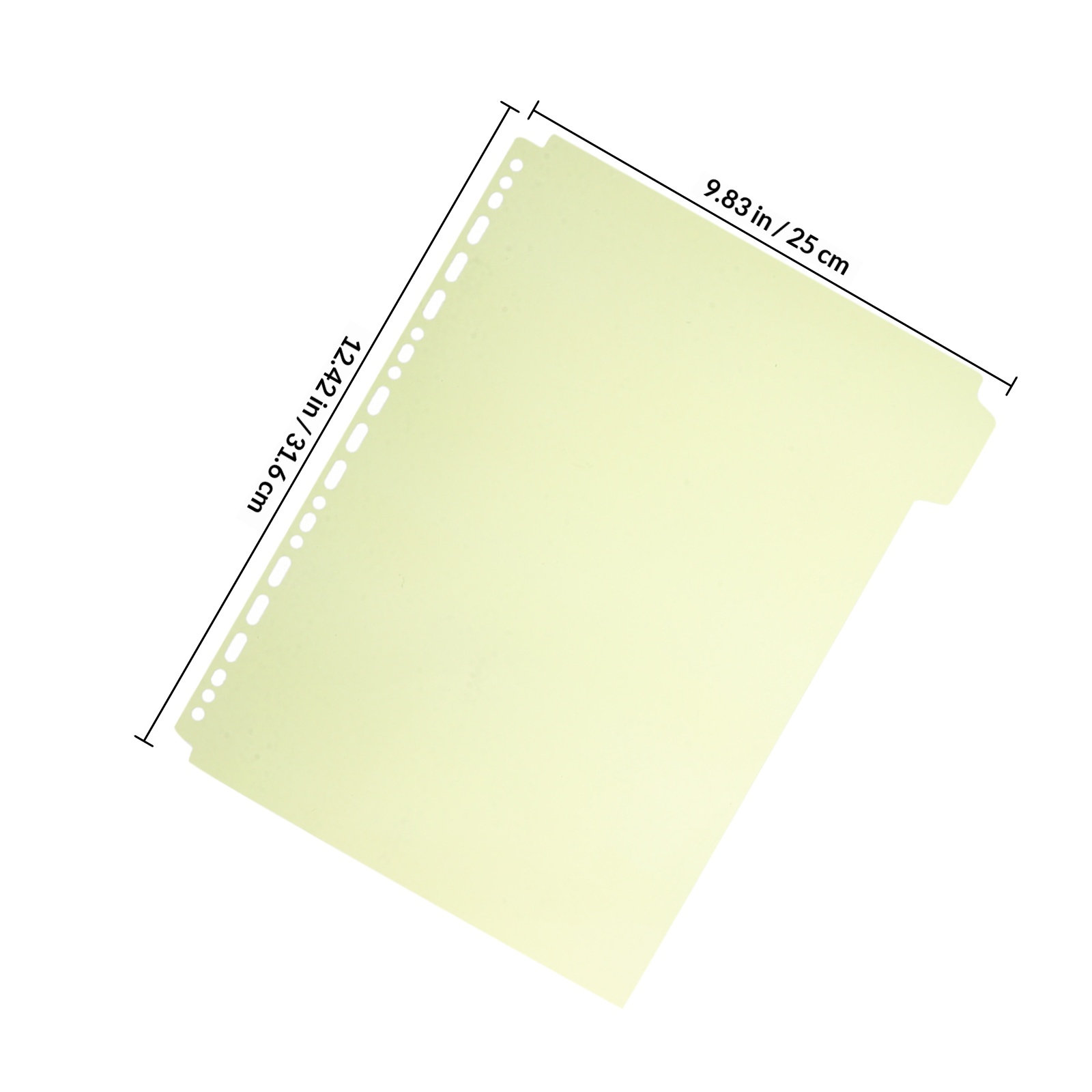 6Pcs A4 Ring Binder Index Divi - Tab Divider A4 recensie en prijs