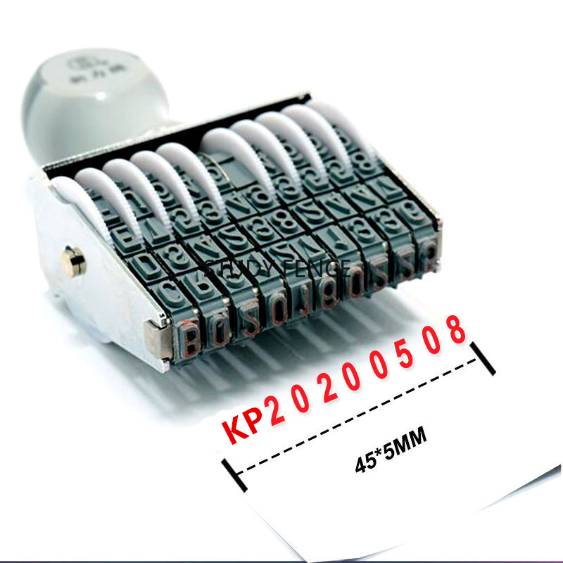 1pc Letter and Number Date Sta - Rubber Date Stamp recensie en prijs