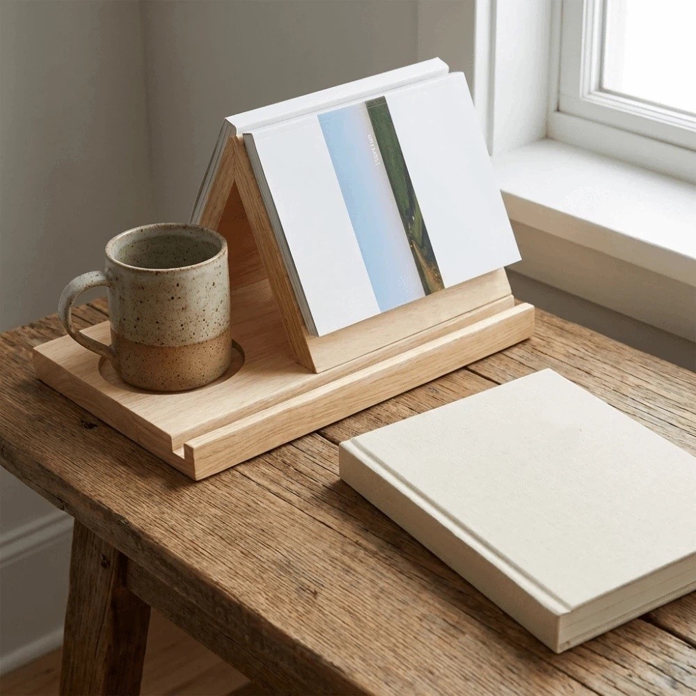 Minimalist 2 in 1 Triangle Woo - Magazine Holder Rack recensie en prijs