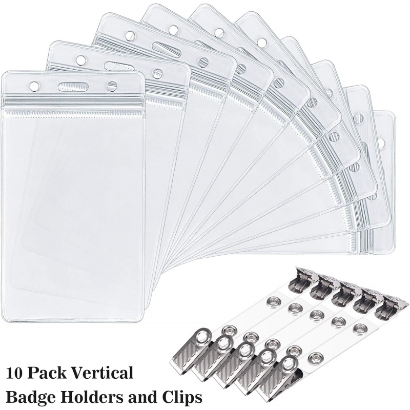 ID card holder with metal badg - Index Card Holder recensie en prijs