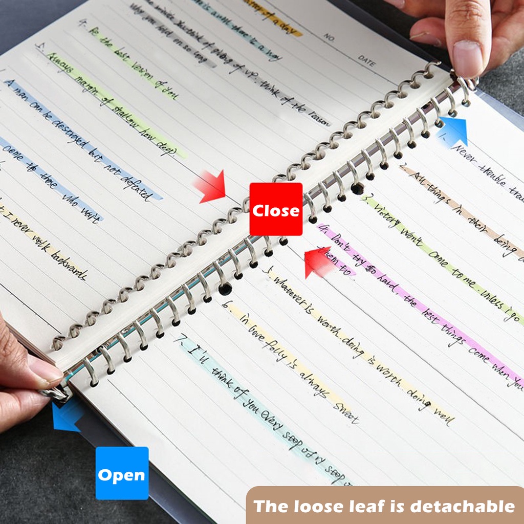 A5/B5/A4 Binder Notebooks Loos - Binder A4 Lever recensie en prijs
