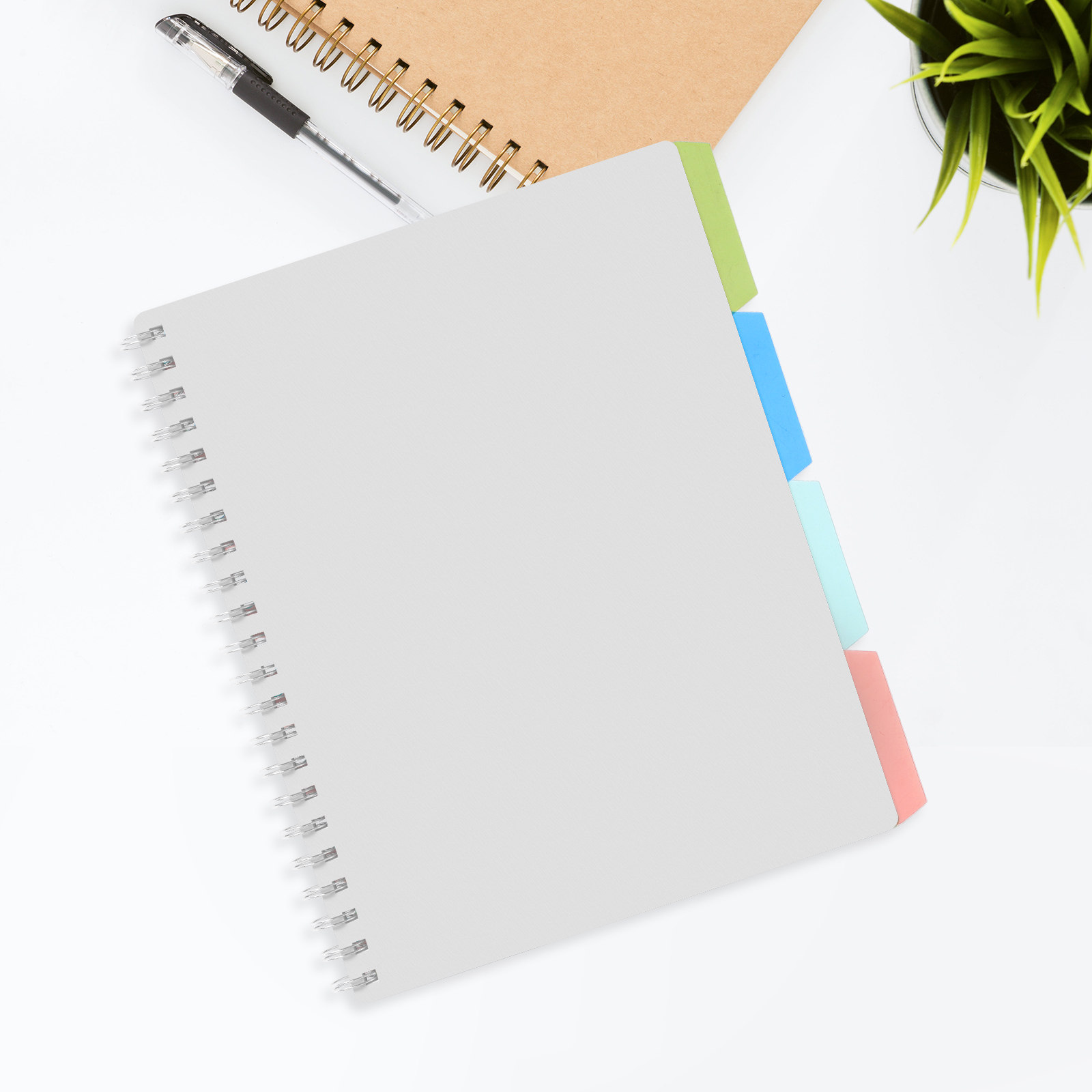 4Pcs Plastic Index Dividers fo - Tab Divider A4 recensie en prijs