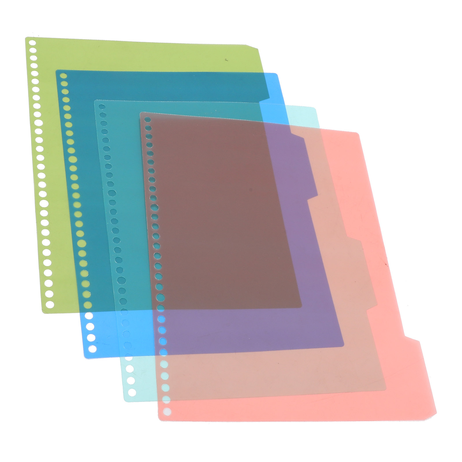 4Pcs Plastic Index Dividers fo - Tab Divider A4 recensie en prijs