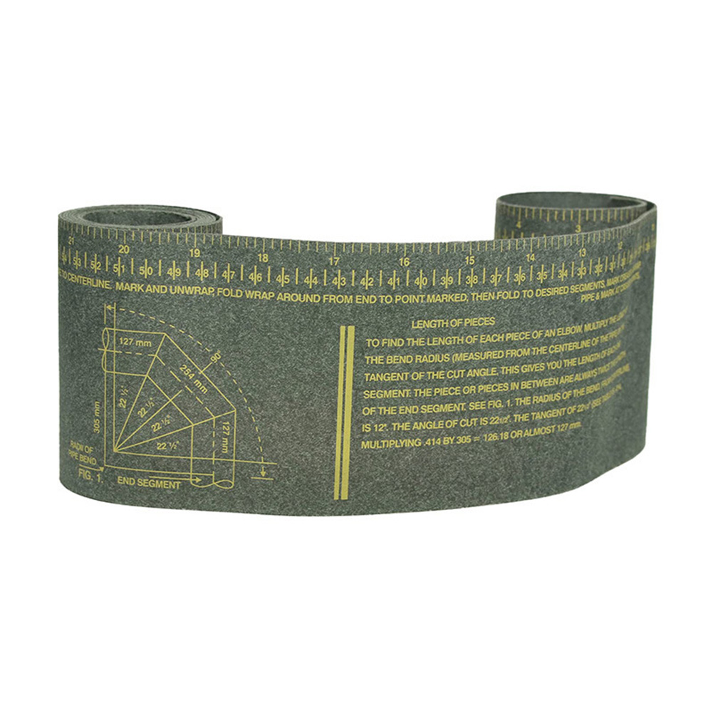 Pipe Measuring Tool Wrap Aroun - Tape Dispenser Weighted recensie en prijs