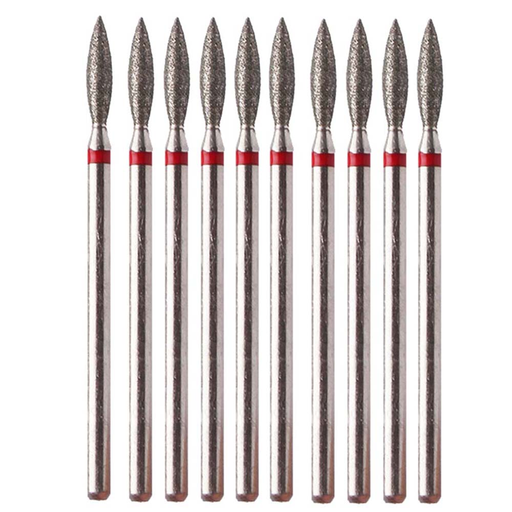 10pcs Diamond Nail Drill Bits  - Gel Refill Pack recensie en prijs
