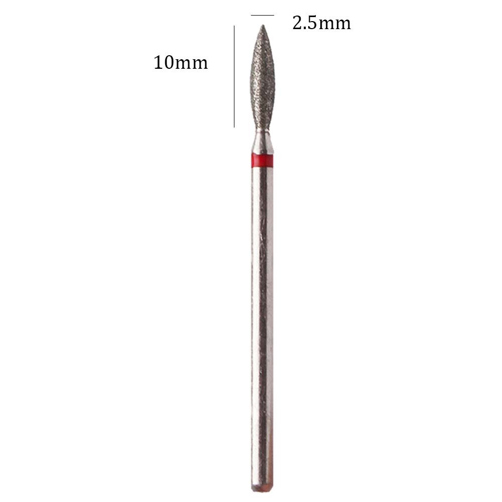 10pcs Diamond Nail Drill Bits  - Gel Refill Pack recensie en prijs