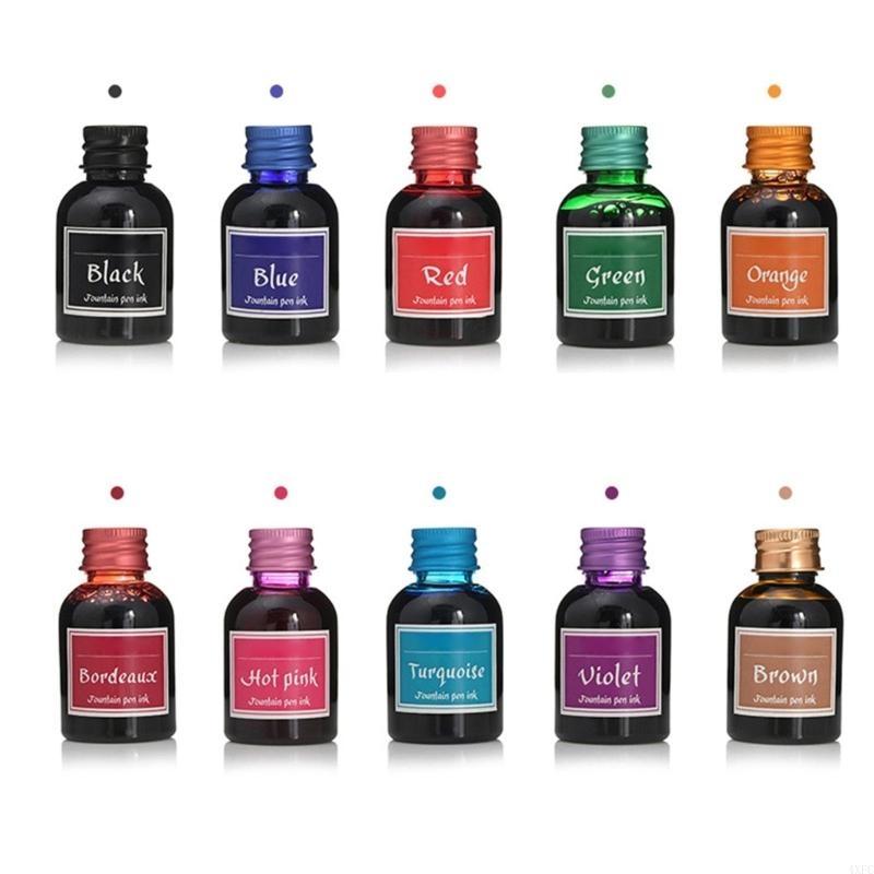10 Colors 1 Bottle Pure Colorf - Fountain Pen Bottled Ink recensie en prijs