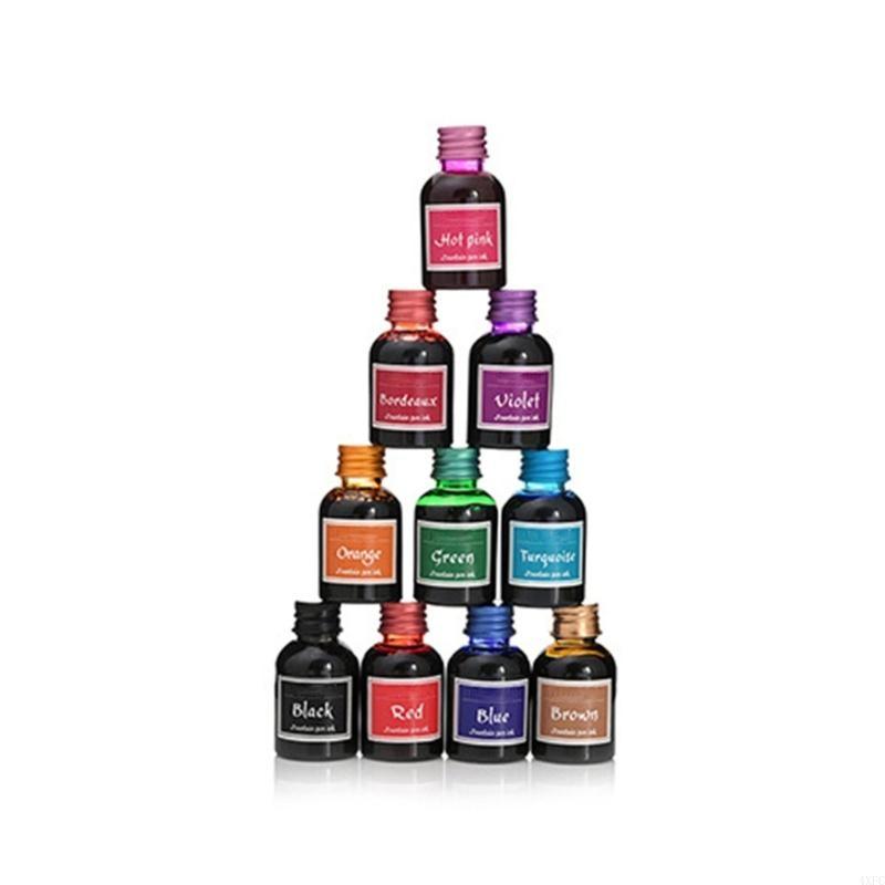10 Colors 1 Bottle Pure Colorf - Fountain Pen Bottled Ink recensie en prijs