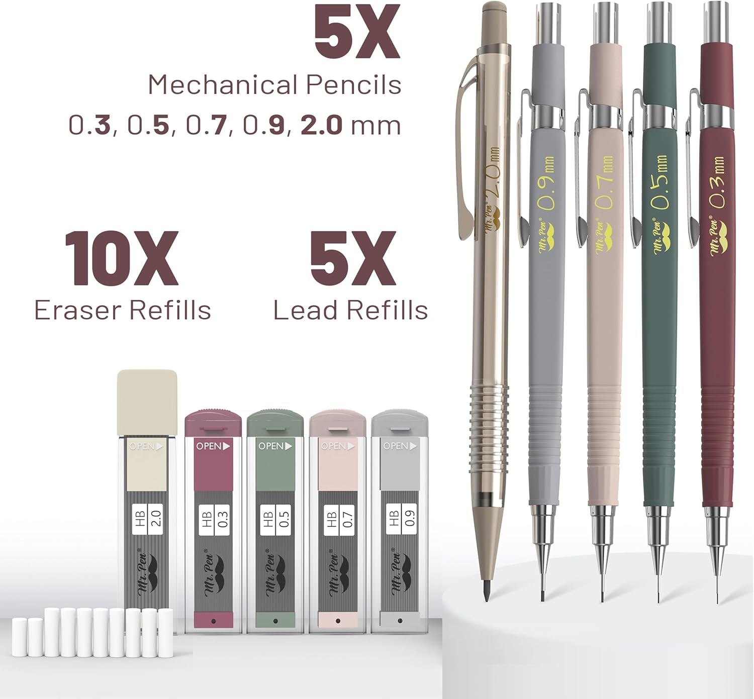 Vintage Mechanical Pencil Set  - Mechanical Pencil 0.3 recensie en prijs
