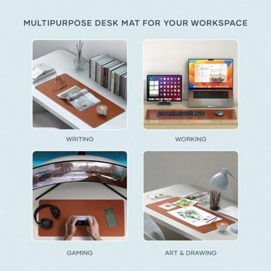 Leather Desk Mat Large Mouse P - Leather Desk Pad recensie en prijs
