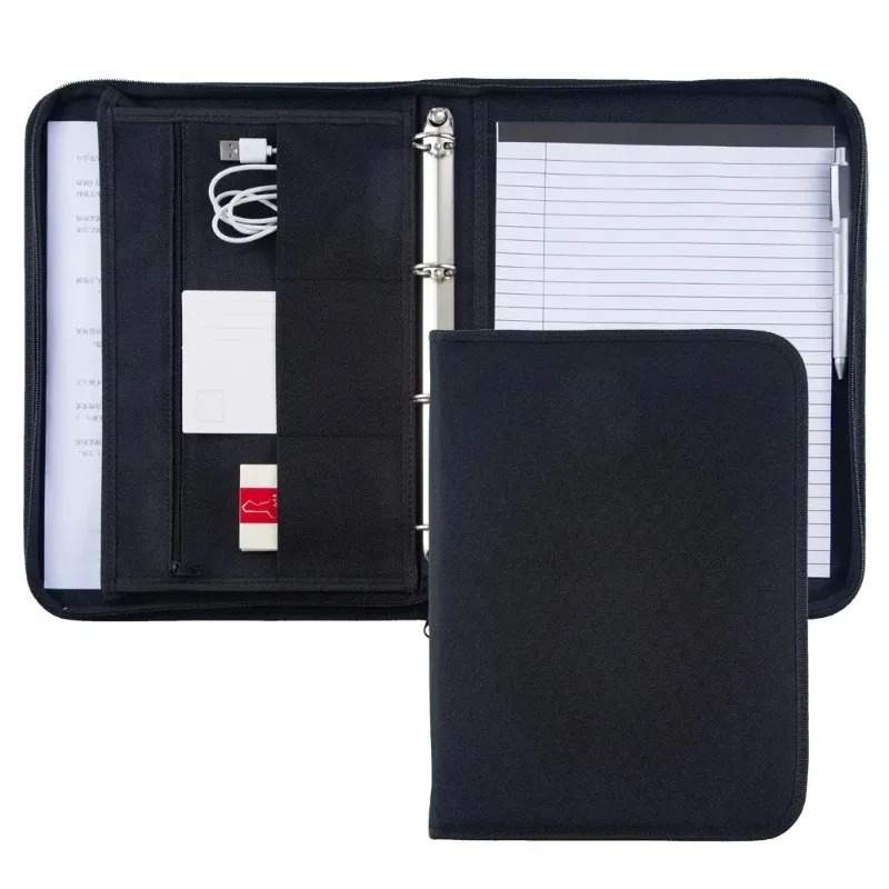 Large Black Business Portfolio - Binder A4 Lever recensie en prijs