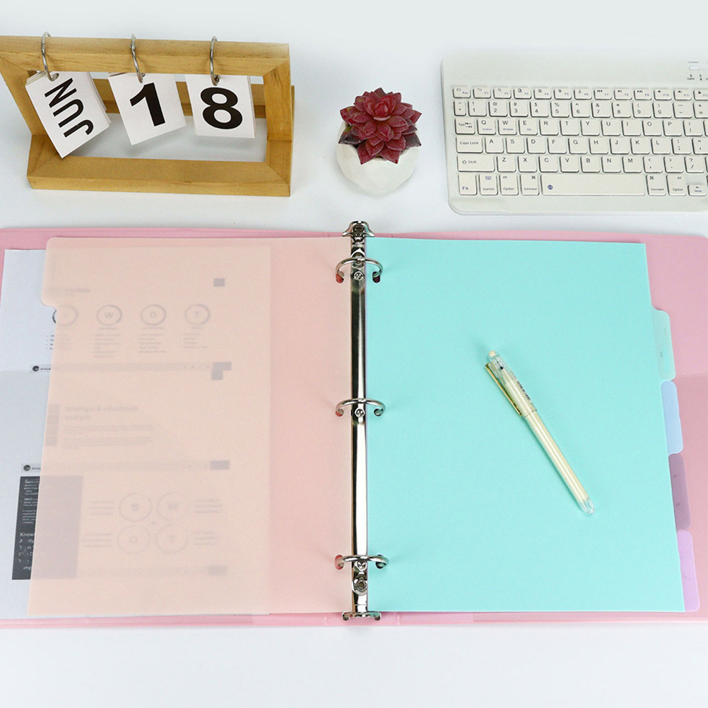 1Set Binder Dividers A4 Size F - Tab Divider A4 recensie en prijs