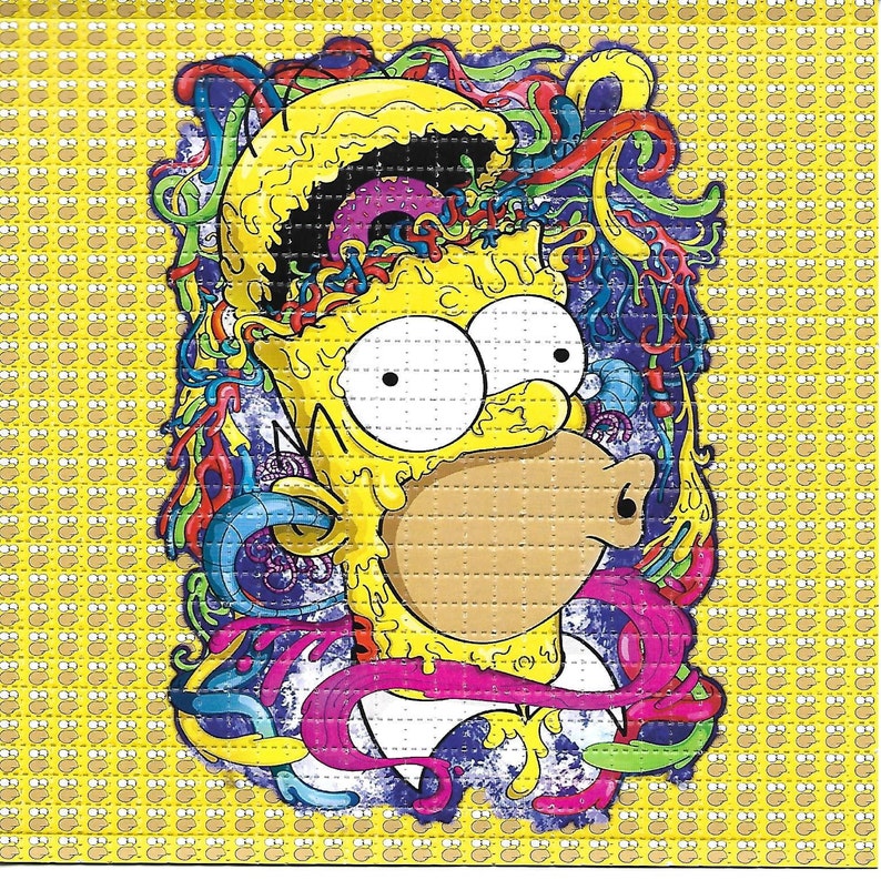 Mind blown Psychedelic Acid-Fr - Ink Blotter Paper recensie en prijs