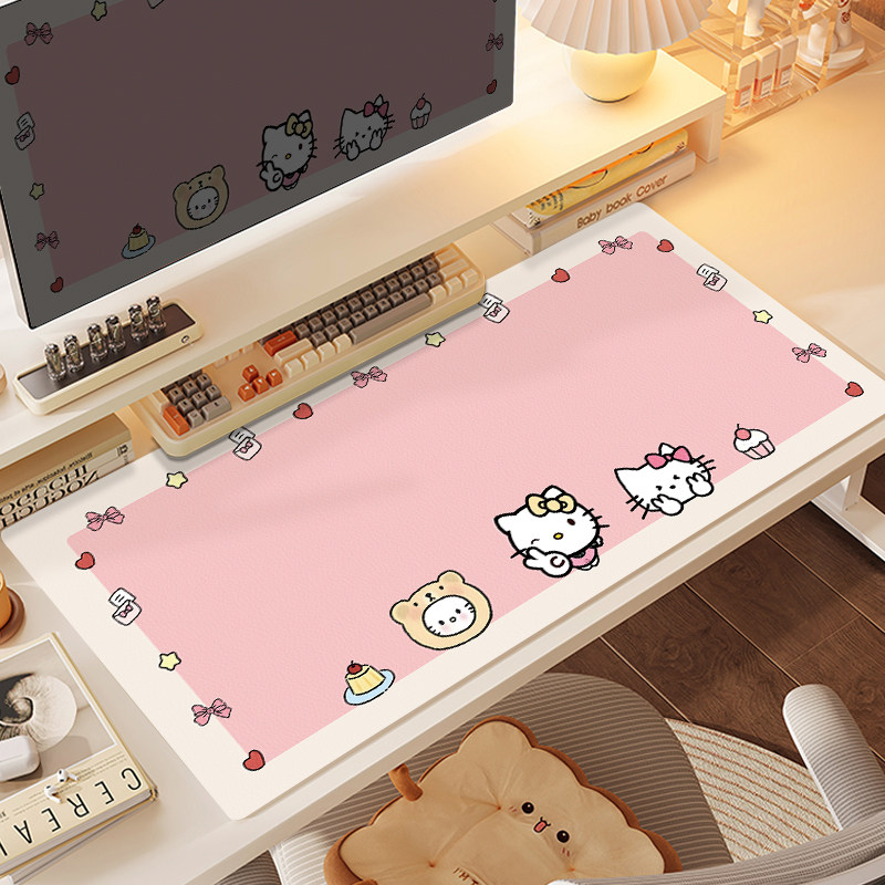 Premium Hello Kitty Office Lea - Leather Desk Pad recensie en prijs