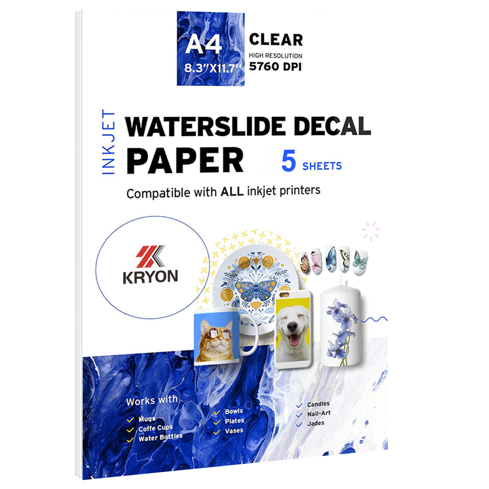 5 Sheets A4 Size Inkjet Waters - Ink Blotter Paper recensie en prijs
