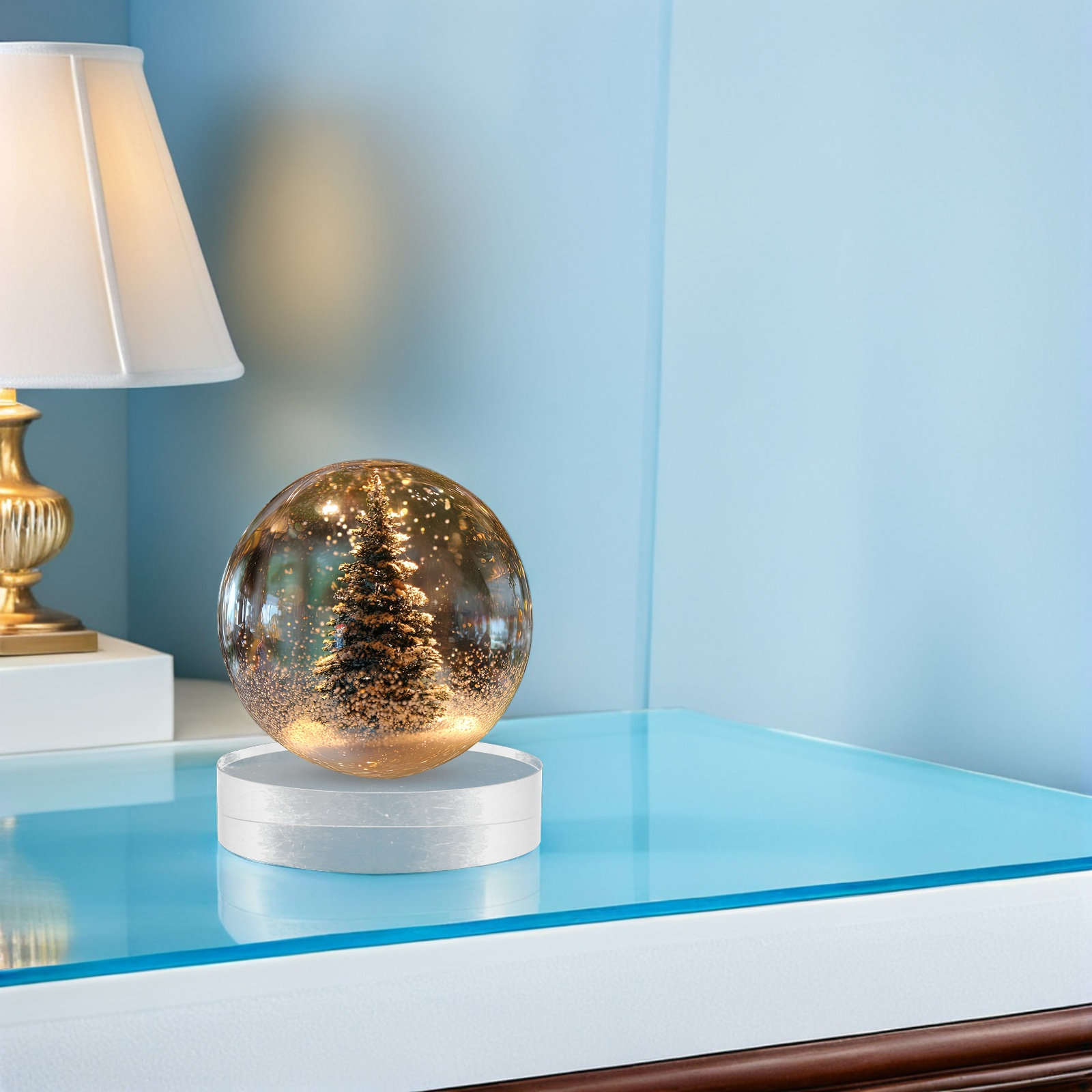 2Pcs Crystal Round Paperweight - Book Weight Glass recensie en prijs