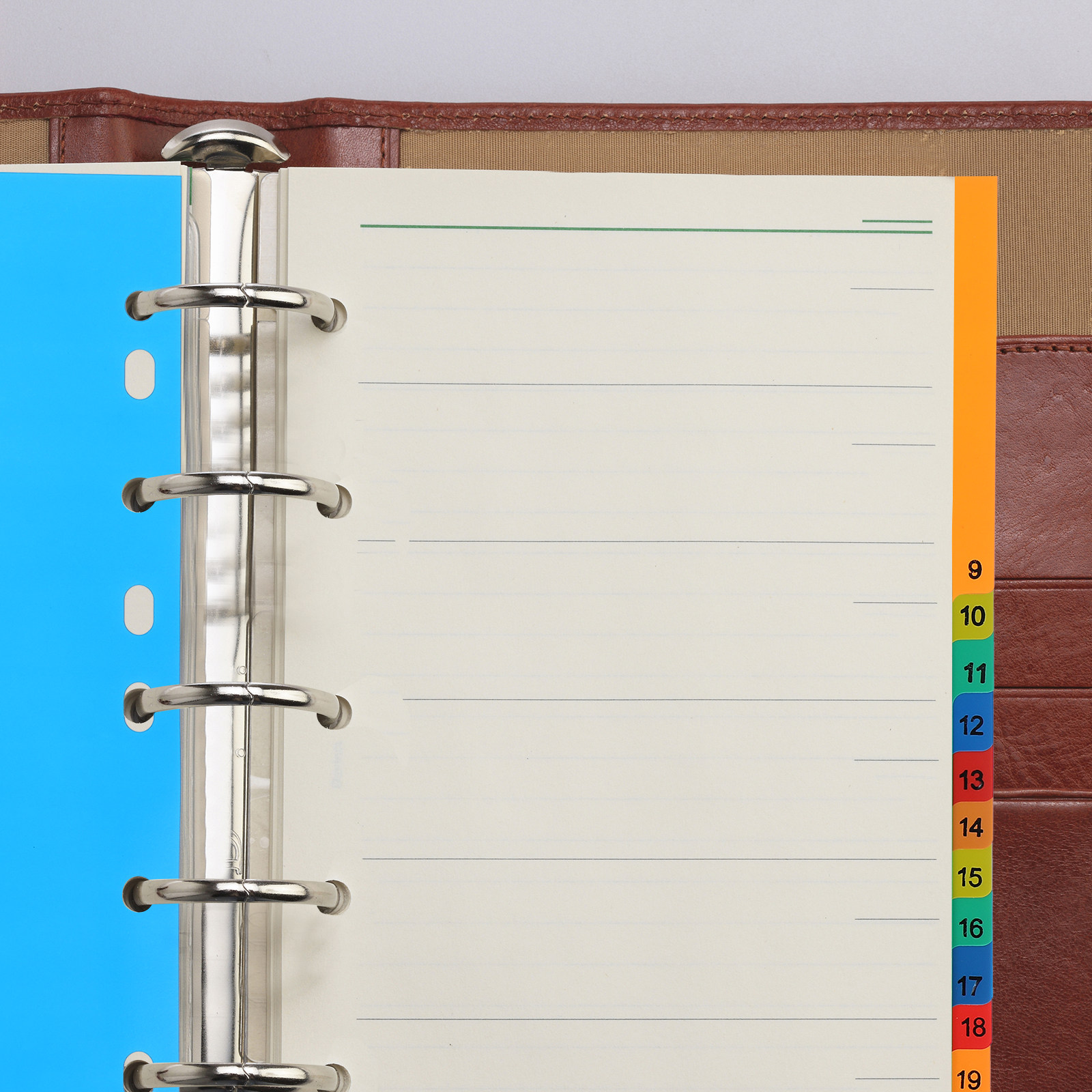 20 Pages A4 Multi Color Plasti - Tab Divider A4 recensie en prijs