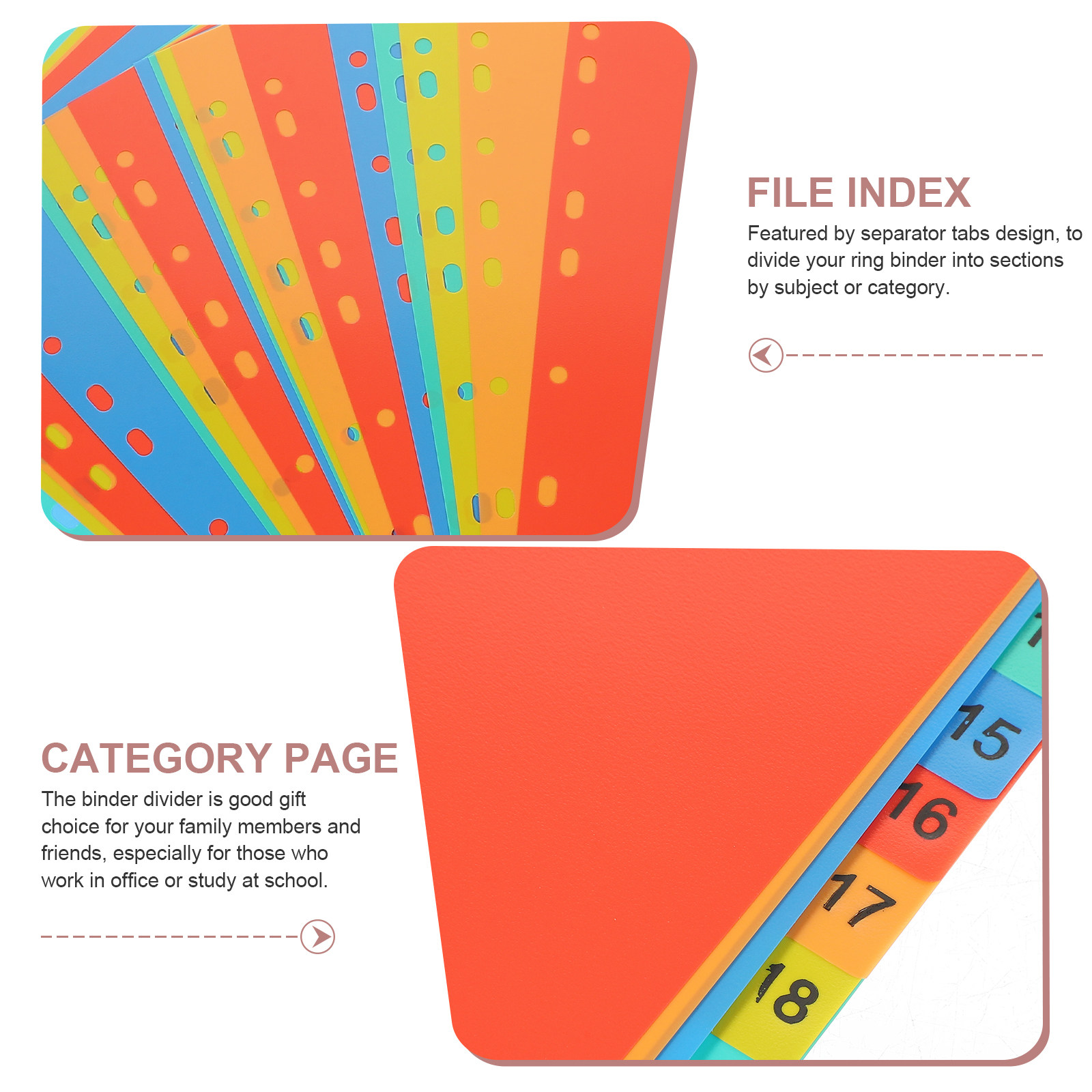 20 Sheets A4 Heavy Duty Binder - Tab Divider A4 recensie en prijs