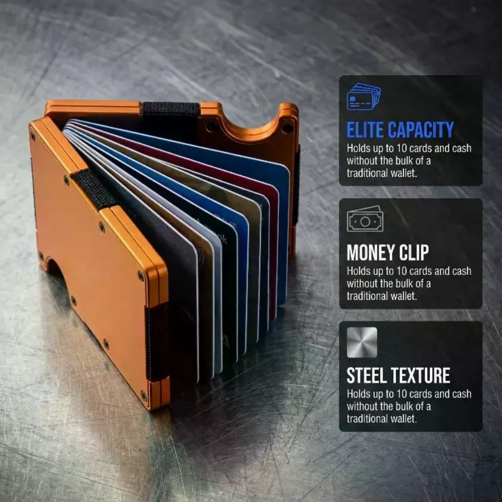 Aluminum Alloy Rfid Blocking C - Index Card Holder recensie en prijs