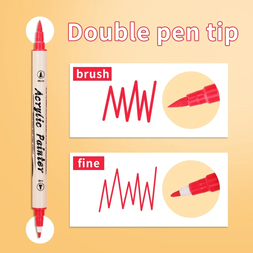 12-36 Colors Acrylic Paint Mar - Correction Pen Fine recensie en prijs