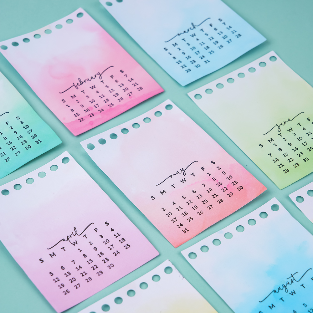 Calendar Date 2026 Clear Stamp - Rubber Date Stamp recensie en prijs