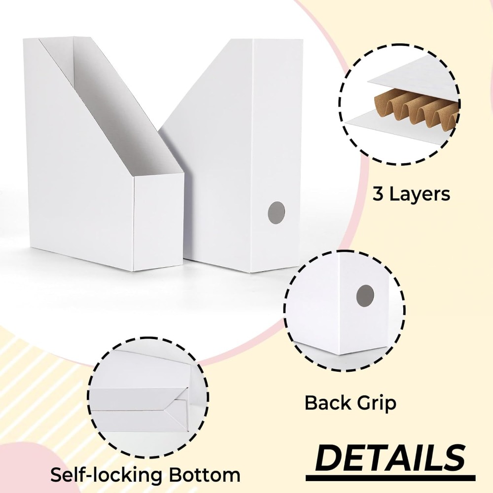 12 Pack Magazine File Holder,  - Magazine Holder Rack recensie en prijs